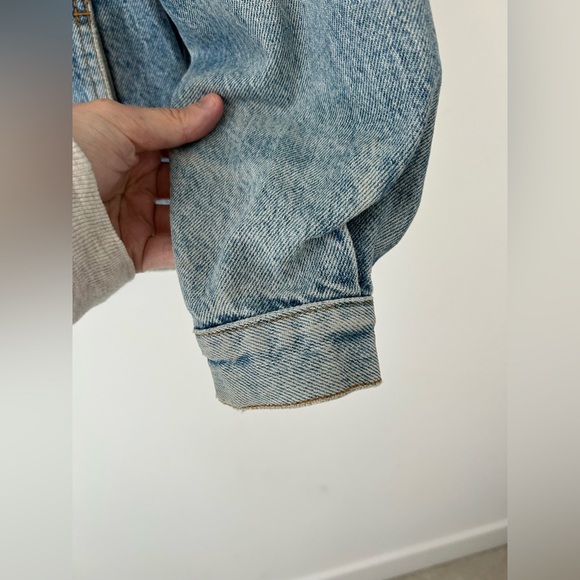 Levi’s vintage 80s 90s  distressed denim  trucker jacket - Picture 7 of 13